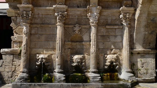 Rethymno venetian fountain