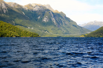 Milford Sound at Te Anau in New Zealand