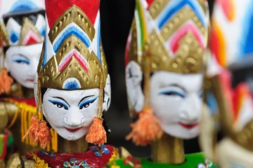 Foto op Plexiglas Indonesia, Bali, Traditional puppet © Rafal Cichawa