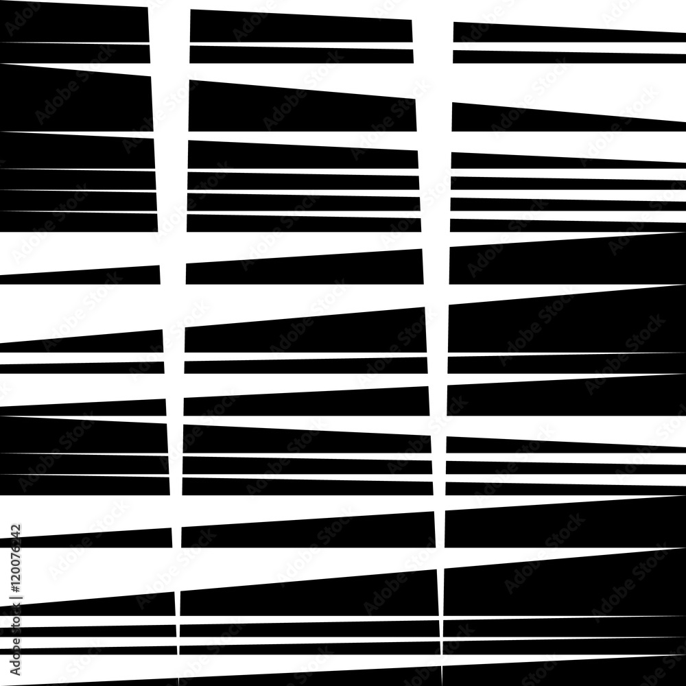 Poster rough edgy pattern, texture with random, chaotic sharp triangula