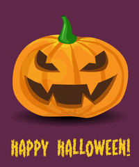 halloween funny pumpkin 