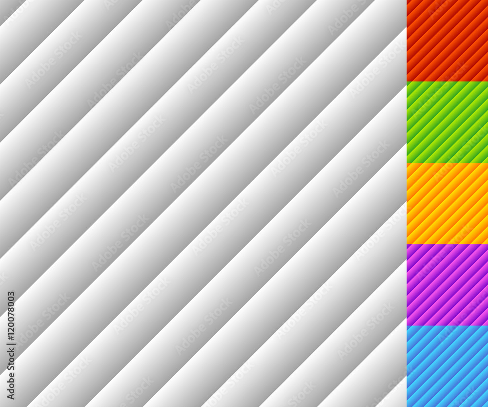 Aufkleber slanted lines pattern with gradient fills. each tile is seamless