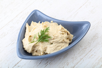 Arabic traditional cuisine - hummus