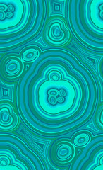 Seamless vector texture malachite stone.