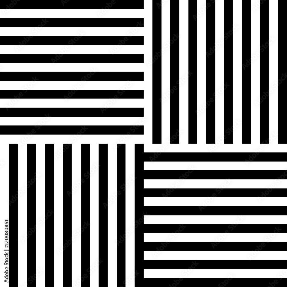 Poster lines repeatable geometric pattern (mosaic of lined squares)