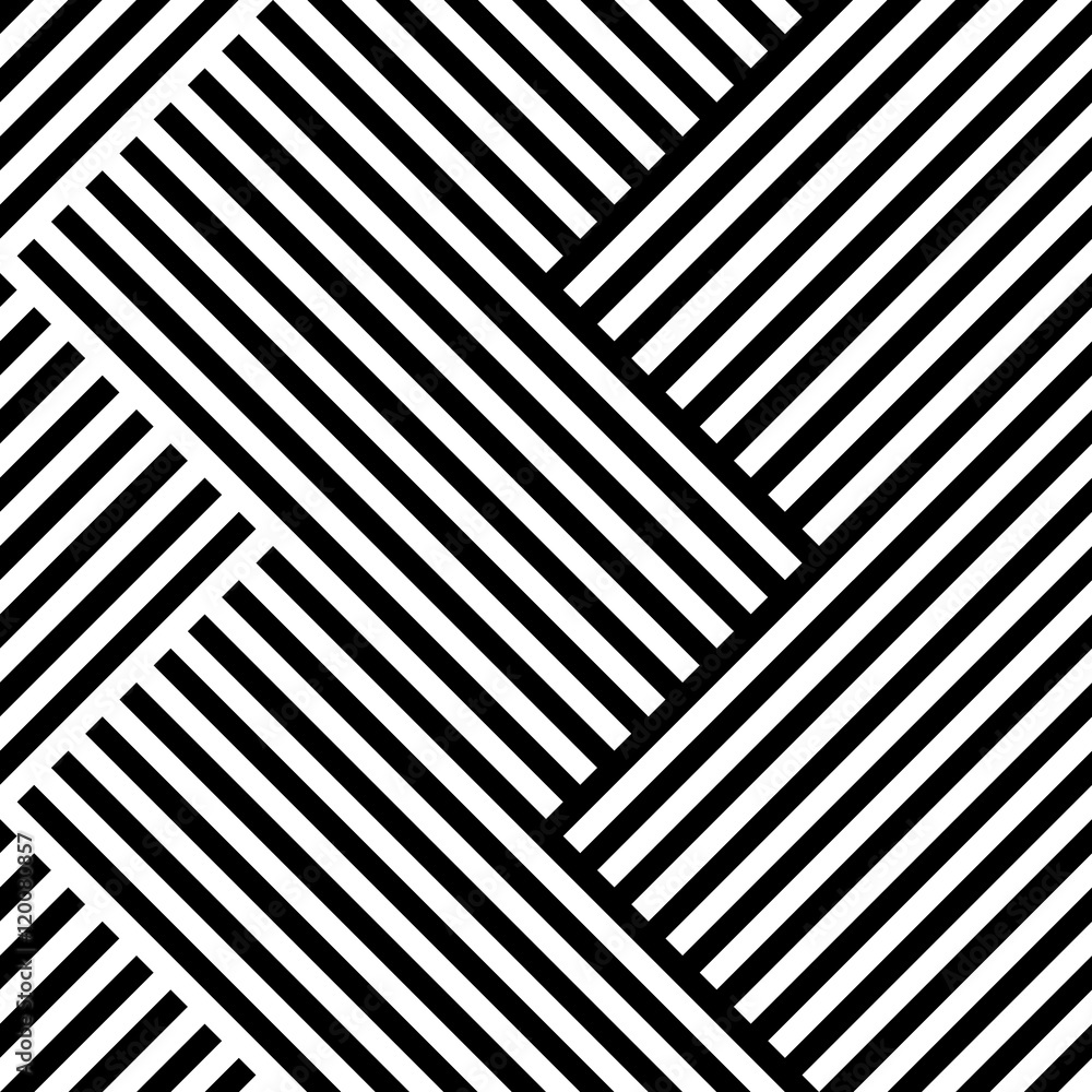 Poster lines repeatable geometric pattern (mosaic of lined squares)