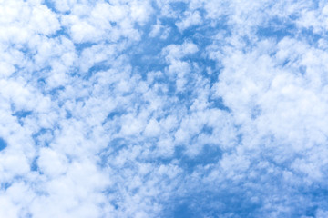 blue sky with cloud closeup Blue sky with clouds background blue sky background with tiny clouds Sky daylight. Natural sky composition. Element of design.