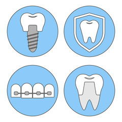  icons for dental clinics