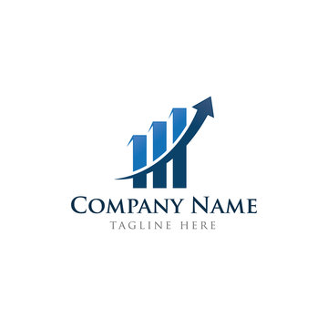 Finance logo design vector