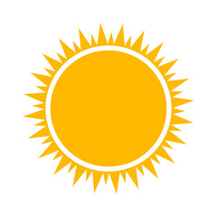Simple sun icon