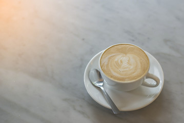 Coffee morning bright