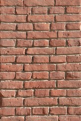 Old grunge brick wall background