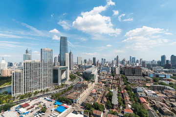Fototapeta premium pejzaż tianjin w ciągu dnia