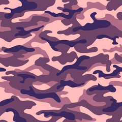 Military seamless pattern. Vector illustration