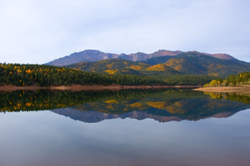 Autumn Aspen at Crystal Creek Reservoir Pikes Peak