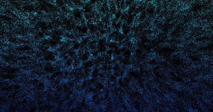 Futuristic Particles Wave Abstract Background - Creative Design Element.