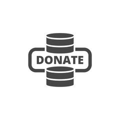 Donate sign icon