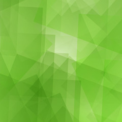 Fototapeta na wymiar Abstract Green Pattern. Geometric Digital Futuristic Background