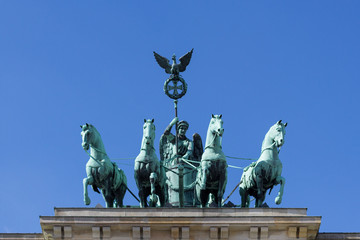 Berlin symbol , Brandenburg Gate ( Brandenburger Tor) © hanohiki
