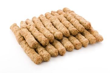 皮なしポークソーセージ（調理前）