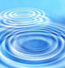 Abstract background with concentric ripples