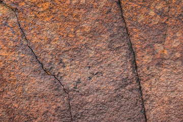 Steintextur orange mit Sprünge, Hintergrundgrafk