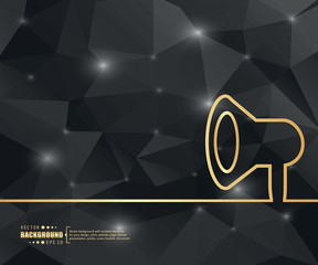 Abstract creative concept vector background. For web and mobile applications, illustration template design, business infographic, brochure, banner, presentation, poster, cover, booklet, document