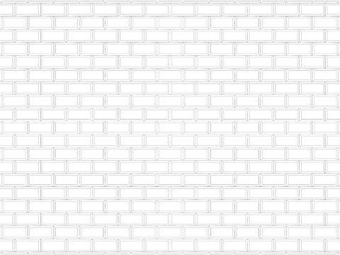 white brick background © Suwatchai