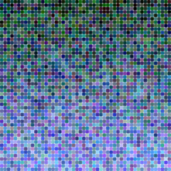 Blue square mosaic vector background
