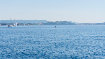 Obraz premium The Adriatic sea view. beautiful image