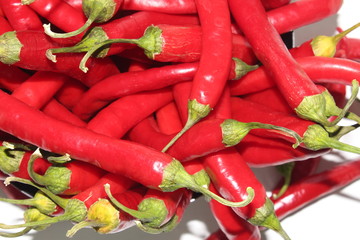 Doğal acı kırmızı biber