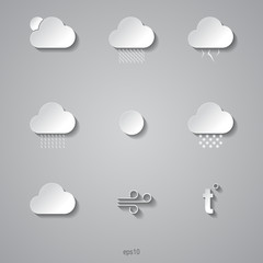 Weather icons eps10