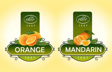 Citrus fruits. Lemon, green lime