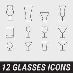 Drink Glass icons