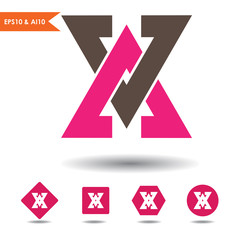 Letter VA / Letter X _v13