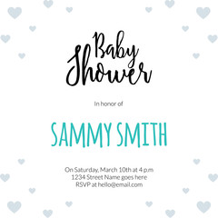 Baby Shower card