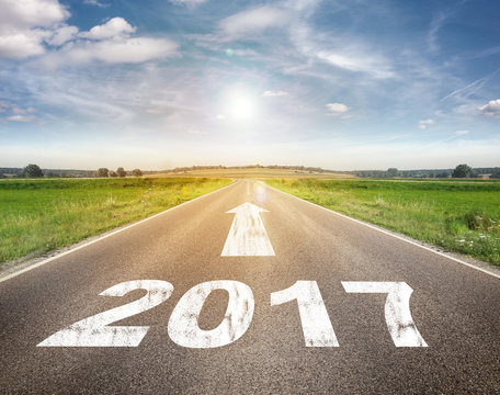 Stra&szlig;e mit 2017
