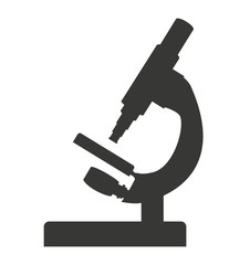 microscope equipment isolated icon vector illustration design