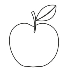 apple fruit isolated icon vector illustration design
