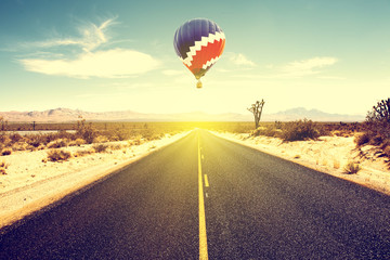 Route 66 With Balloon