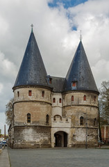 Gates of the Bishop's palace,Beauvais, France