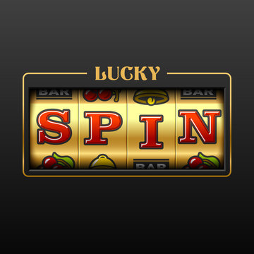 Lucky Spin slot machine casino banner