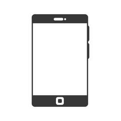 smartphone portable mobile phone. technology and electronic device. vector illustration