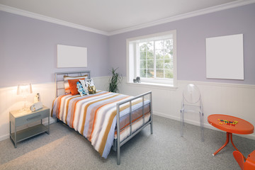 Teen girl bedroom