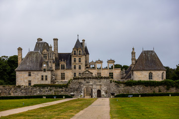 Fototapeta na wymiar Château de Kerjean - Burg in der Bretagne