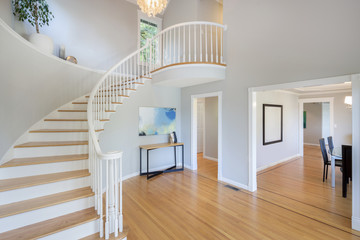 Elegant Stairway in New Home