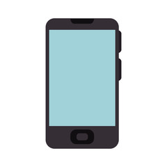 smartphone mobile communication phone device. technology and electronic object. vector illustration