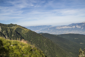 Naklejka premium Massif de Belledonne - Refuge Jean Collet.