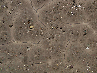 Original volume textured surface of natural stone