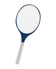 tennis racket equipment isolated vector illustration design